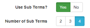 Turn On Sub-Terms